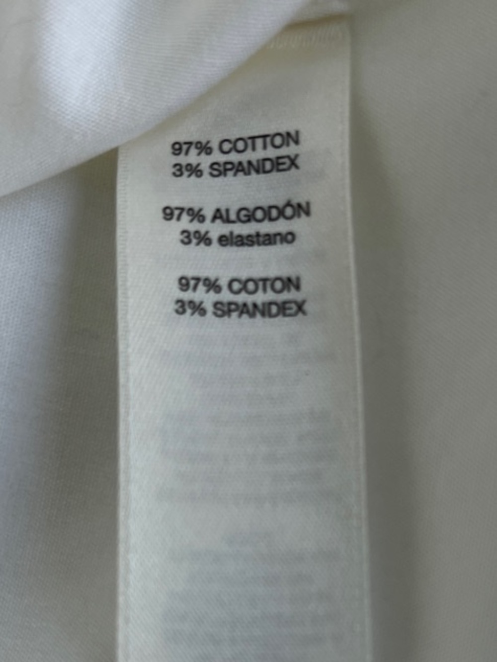 Chico's No Iron Button-Back Detail Ivory Blouse - Size S - Like new - Picture 8 of 11